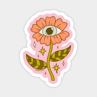 Spooky Flower Magnet