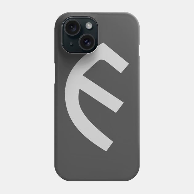 𐰏 - Letter G (v2) - Old Turkic Alphabet Phone Case by ohmybach