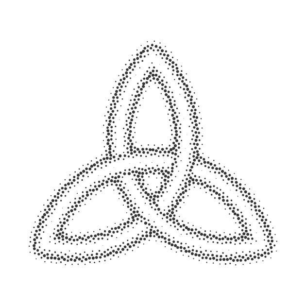 Stippled Triquetra by Senjin