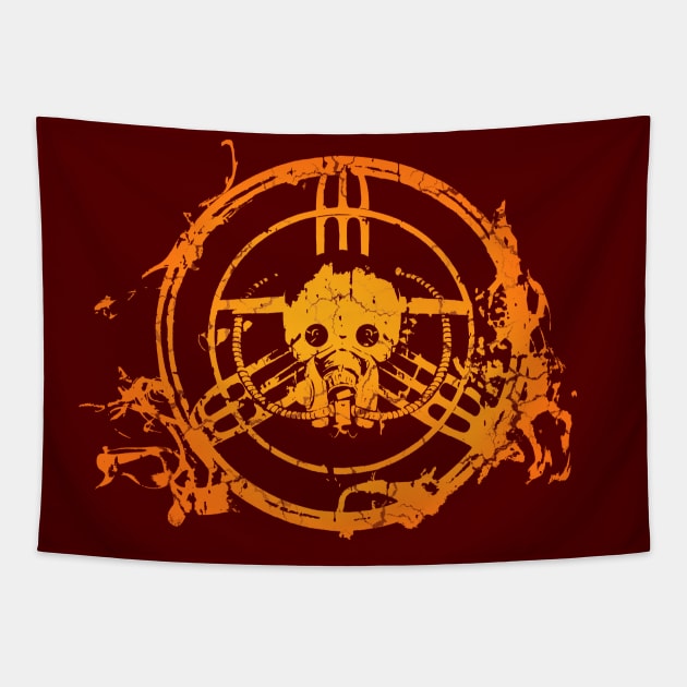 War Boys Steering Wheel Tapestry by VanHand