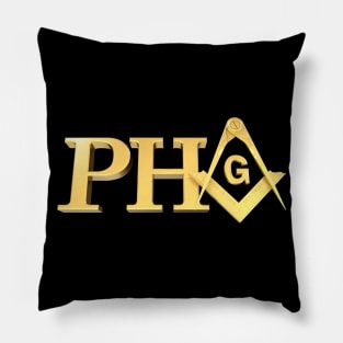 Prince Hall Mason PHA Masonic Freemason Pillow