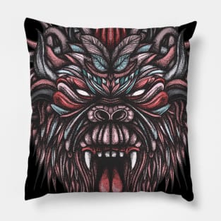 Gorilla color Pillow