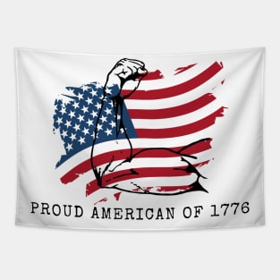 PROUD AMERICAN OF 1776 Tapestry