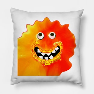 Cute Monsters Goofy Smile Meme Pillow