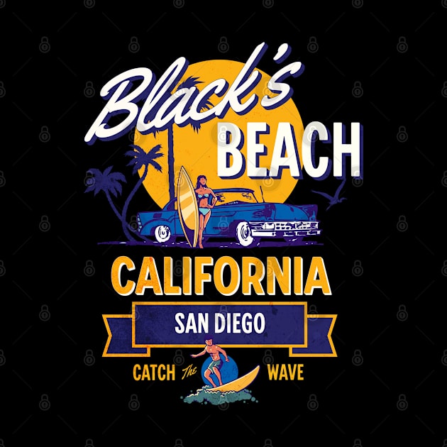 Black's beach California Summer Paradise by jiromie