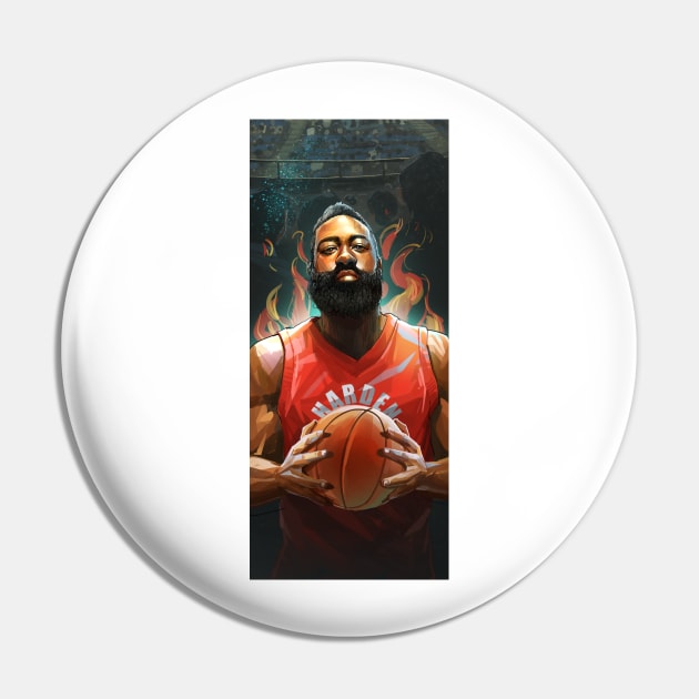 NBA James Harden Pin by mangbo