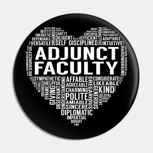 Adjunct Faculty Heart Pin