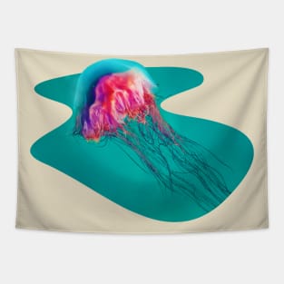 Galactic Jellyfish Tapestry