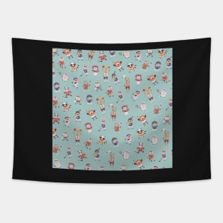 Sports Animals Tapestry