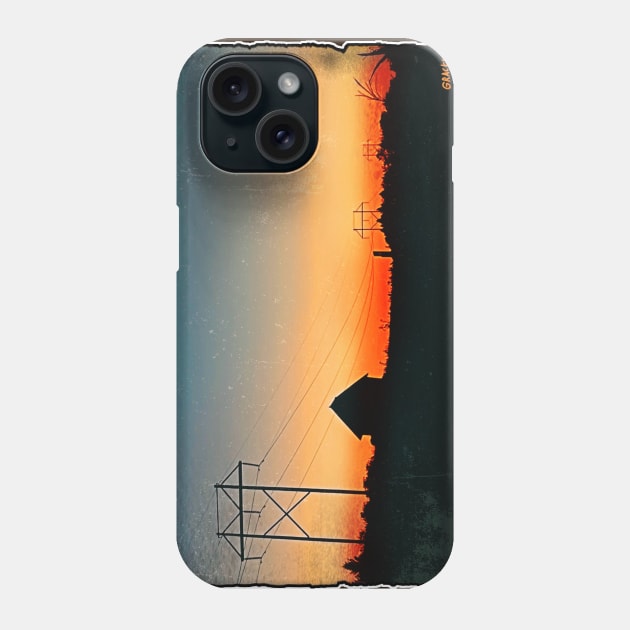 Countryside Sunset Phone Case by Jan Grackle