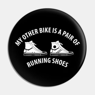 Bike running shoes Pin