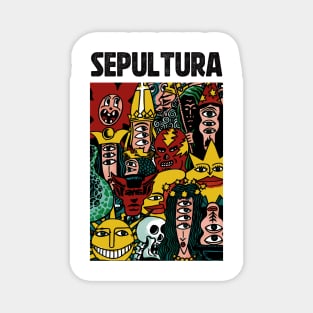 Monsters Party of Sepultura Magnet