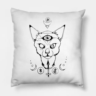 Ohm Cat Pillow