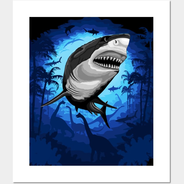 Shark Attack! - Shark - Posters and Art Prints