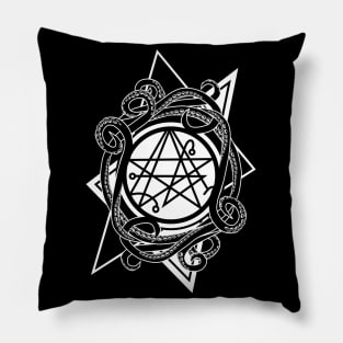 Necronomicon gate - Sigil of the gateway Pillow