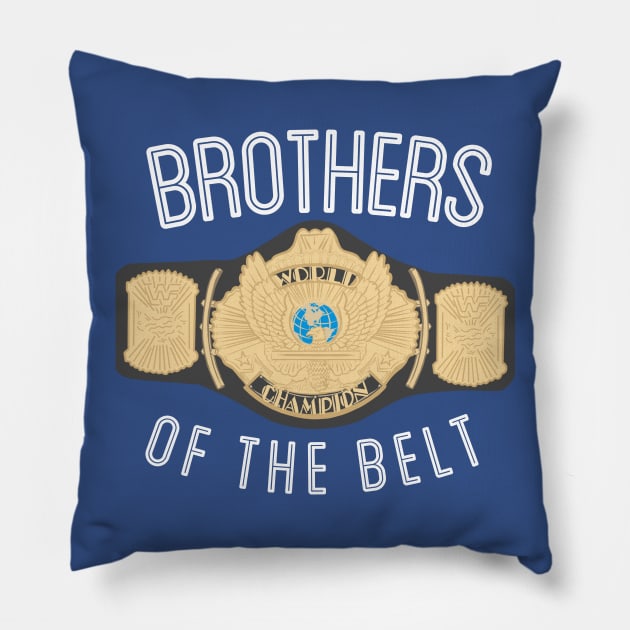 Brothers of the Belt Winged Eagle Pillow by TeamEmmalee