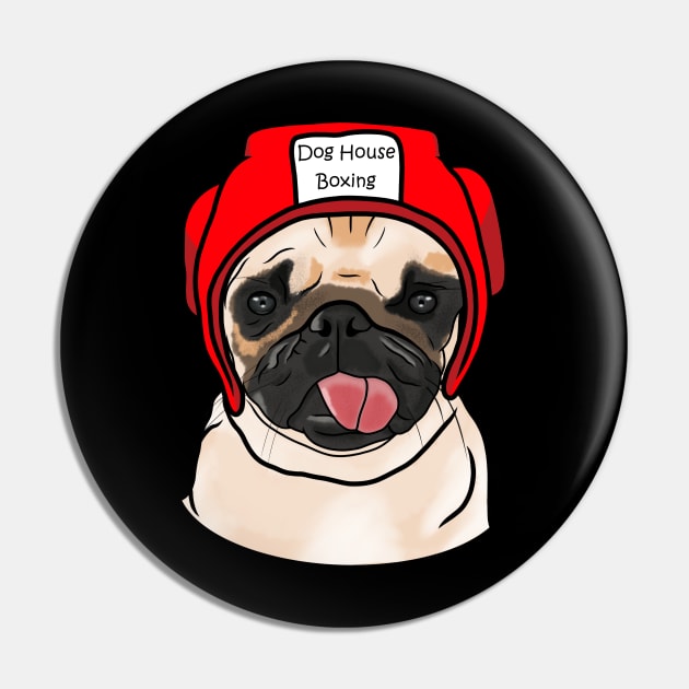 pugilist Pin by Hoofster