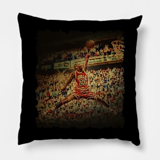 Epic Jordan Dunk Vintage Pillow