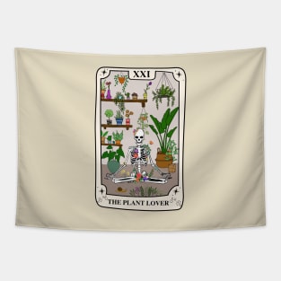 The Plant Lover Tarot Card Tapestry