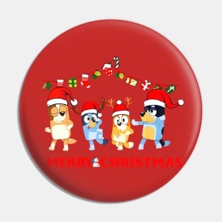 Happy Christmas Pin