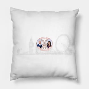 Harry and Meghan #royalwedding celebration Pillow