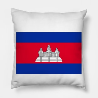 Flag of Cambodia Pillow