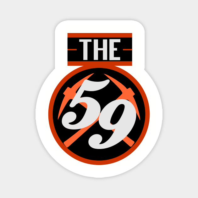 The 59 pub logo Magnet by Vault Emporium