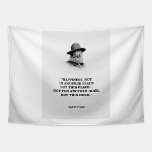 Walt Whitman Positive thinking Quote Tapestry