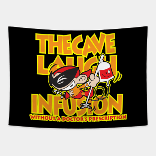 thecave laugh infusion Tapestry