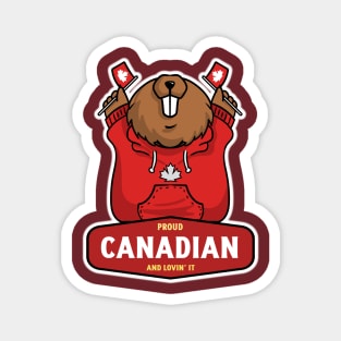 Proud Canadian Canada day Magnet