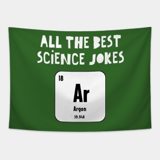 Funny Science Joke Tapestry