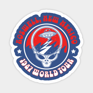 Roswell World Tour (red white version) Magnet