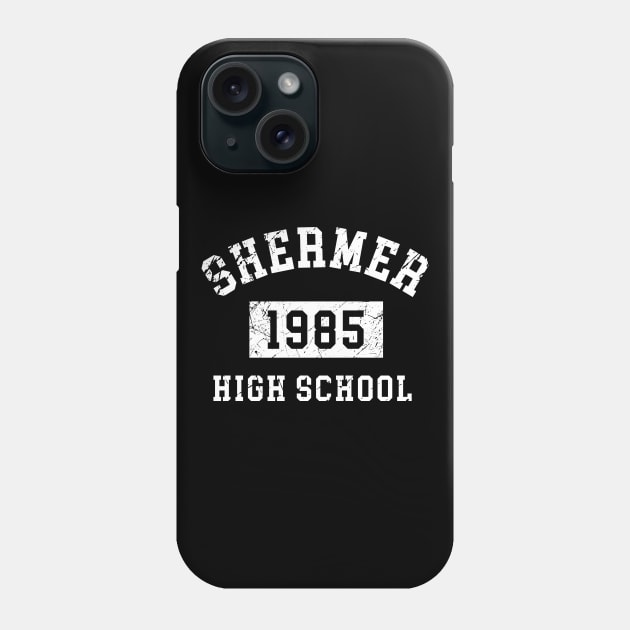 Shermer 1985 High School Phone Case by sunima