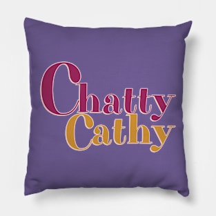 Chatty Cathy Chronicles No 1 Pillow