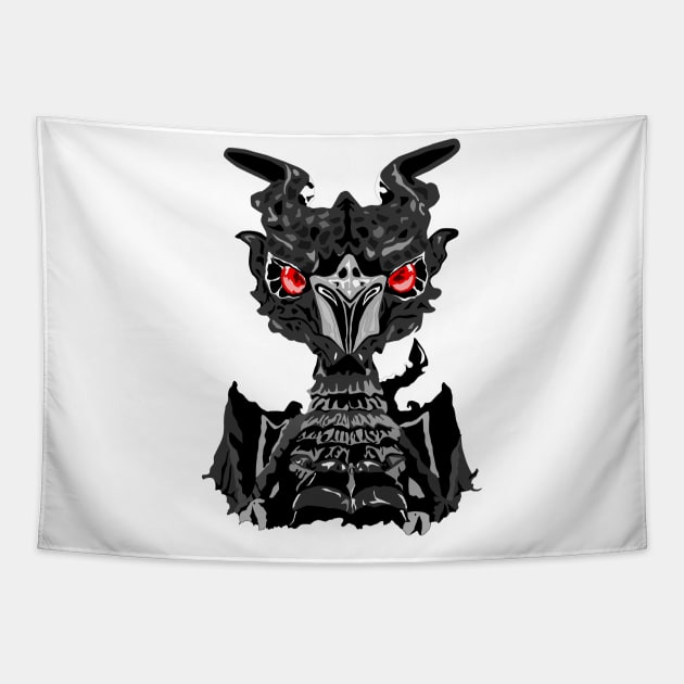 Fierce Dragon Tapestry by Killer Rabbit Designs