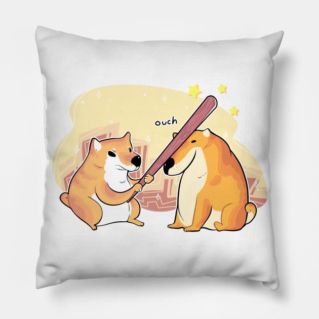 Dog - Ouch Pillow by Yukipyro