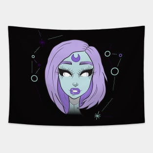 Galaxy Princess Tapestry