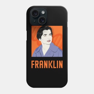 FRANKLIN - "Queen of Science" Rosalind Franklin Phone Case