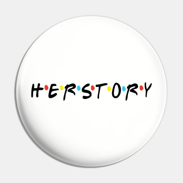 HERSTORY Pin by Midnight Run Studio