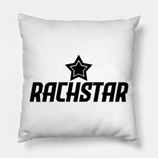 RACHSTAR black Pillow