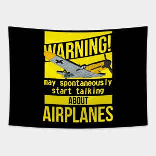 The best for an airplane lover! I spontaneously start talking about airplanes Tapestry