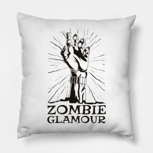 Zombie Glamour - Who says you can't take it with you when you die? Pillow