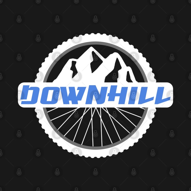 Downhill Mountainbike Bicycle MTB Funny Gift Quote by Kuehni