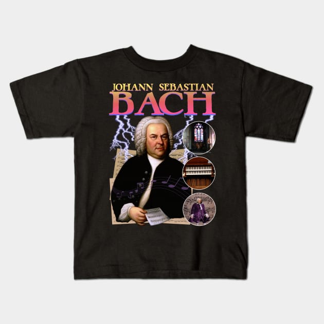 Johann Sebastian Bach Composer Musician Retro T Shirt Johann Sebastian Bach Composer Musician Retro T Shirt