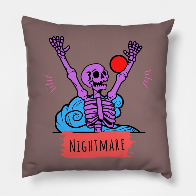 Halloween Nightmare Pillow by MOS_Services