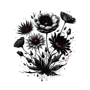 dark flowers T-Shirt