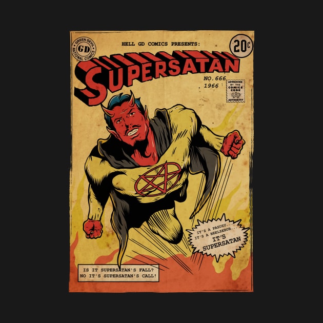 SuperSatan #2 by Greendevil