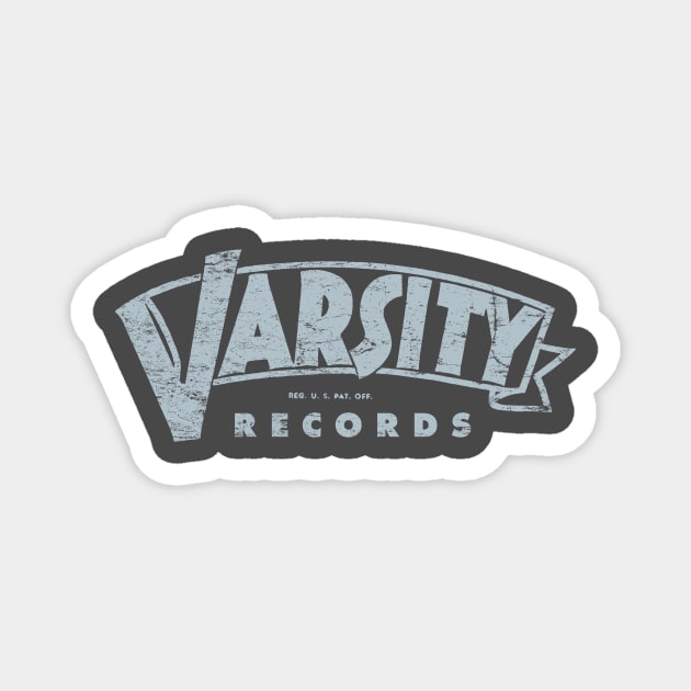 Varsity Records Magnet by MindsparkCreative