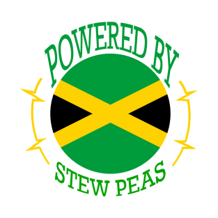 Powered by Jamaican Stew Peas T-Shirt