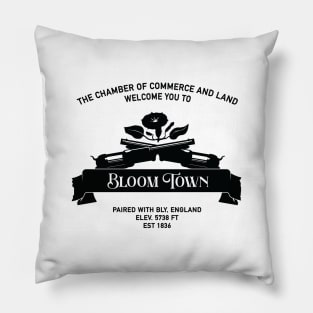 Welcome to Bloom Town! Pillow